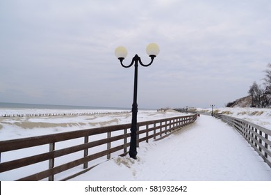Boardwalk to Winter Beach