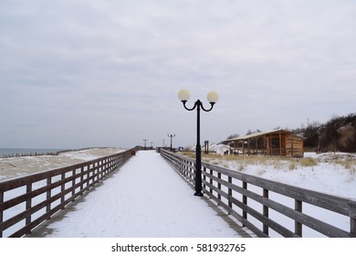 Boardwalk to Winter Beach