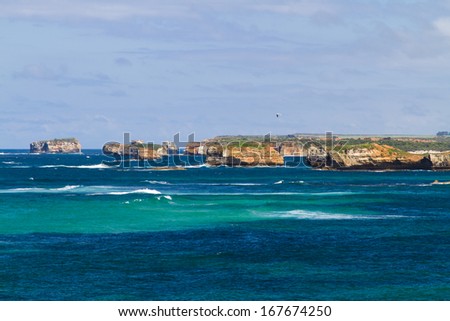 Similar – Image, Stock Photo An Apostle, Great Ocean Road