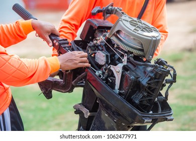 Boat Engine Preparation 