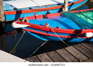 boat in harbor of Chioggia (Little Venice), Italy