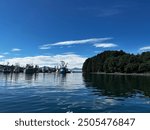 Boat harbor in Kodiak Alaska 