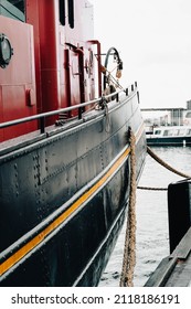 Boat At The Harbour Front, Toronto. Ontario, Canada