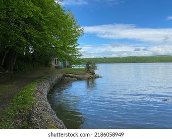 Boat House On The Hudson River 