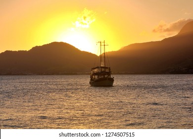 Boat In Ilhabela - Brazil