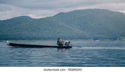 Boat in the lake - Powered by Shutterstock