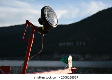 Boat Lamp At Bhumibol Dam