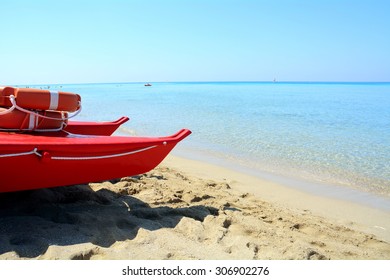 The Boat Of The Lifeguard