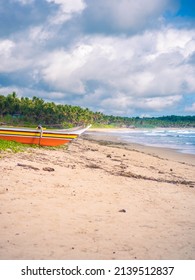 Boat On The Beach At Sorsogon, Philippines