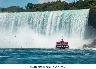 Boat On Niagara Falls