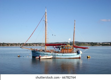 Boat On River Exe