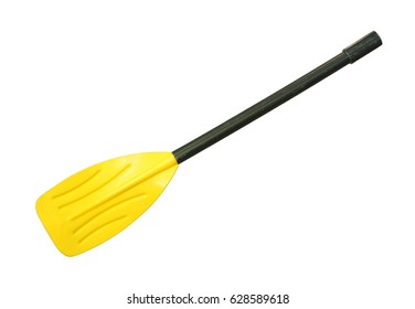 Boat paddle isolated on white background - Shutterstock ID 628589618