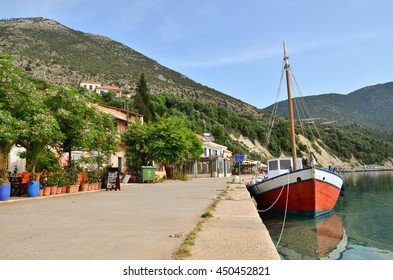 Boat At Porto Kalamos