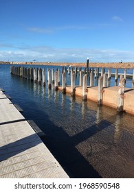 Boat Ramp In Marina At Whyalla, South Australia, Australia