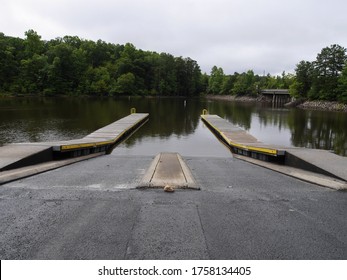 Boat Ramp On Falls Lake North Carolina