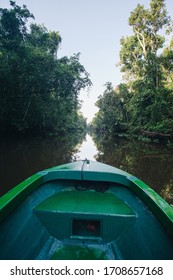 Boat Ride On Kinabatangan River Cruise In Boreno