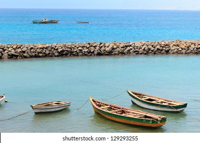 Boat Sal Santa Maria Cape Verde Island