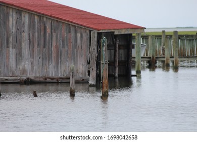 Boat Shed On Maryland Eastern Shore