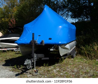 A Boat In Storage