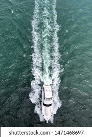 Boat Under Bridge Sydney Harbour 