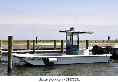 The Boat Of A US Park Ranger