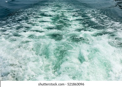 Boat Wake Wave Background