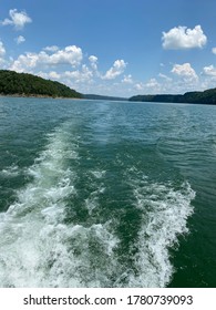 Boat Waves On Lake Cumberland