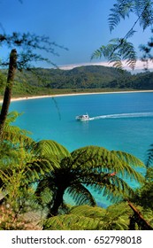 Boating In Abel Tasman National Park New Zealand