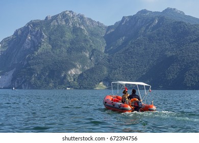 Boating In Lake Como