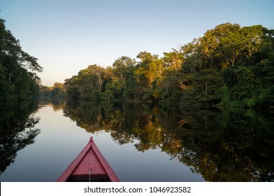 Boating On The Lago Tarapoto In Puerto Narino