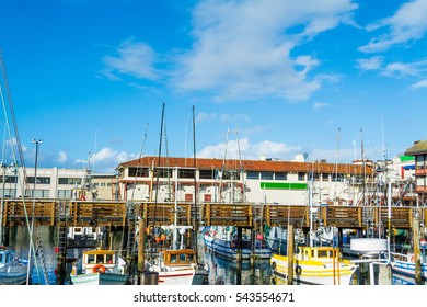 Boats In Fisherman's Wharf, San Francisco