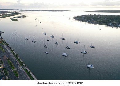 Boats Moored On The Matanzas River