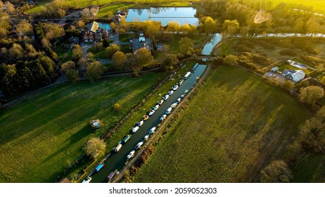 Boats On The River Chelmer