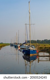 Boats On A Tidal Creek