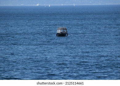 Boats On The Water At Elliot Bay.