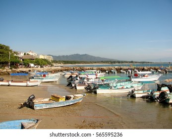 Boats In Punta Mita (Nayarit, Mexico)