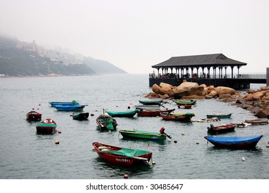 Boats At Stanley Market