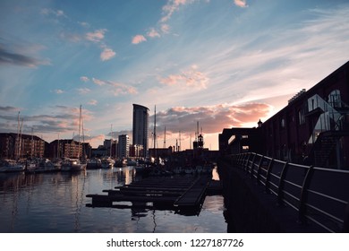 Boats In Swansea Marina