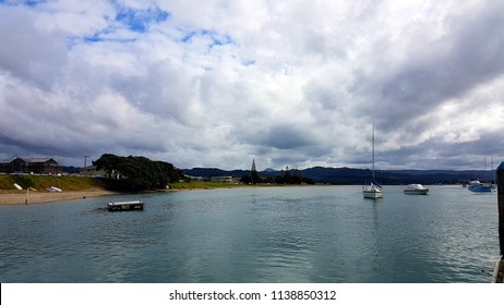 Boats At Whangamata Wharf, NZ