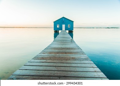 Boatshed On The Swan River - Perth