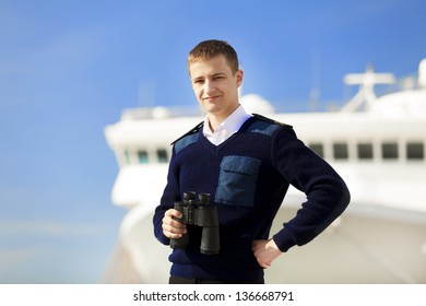 Boatswain Near The Boat