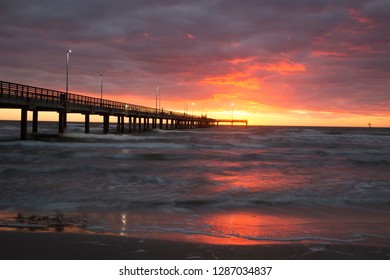 Bob Hall Pier Sunrise, Corpus Christi, Texas