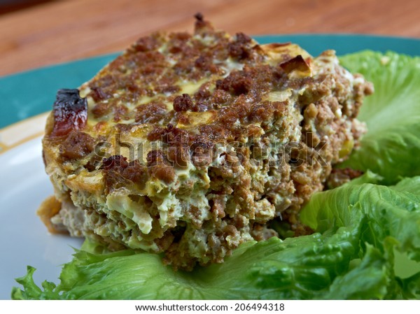 Bobotie Spelt Bobotjie South African Dish Stock Photo 206494318 ...