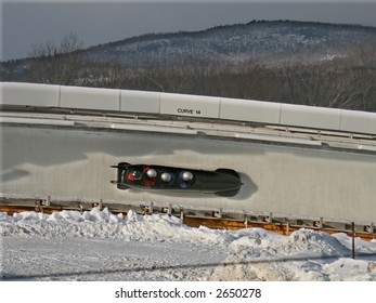 Bobsled On Track