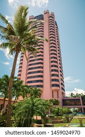 BOCA RATON, FL USA - High Rise Tower At The Beautiful Boca Raton Resort & Club As Seen On July 16, 2019.