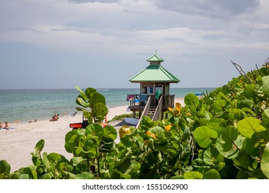 BOCA RATON, FL USA- South Inlet Beach In Boca Raton, Fl As Seen On August 7, 2019