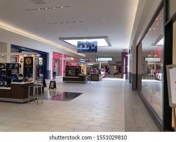 Boca Raton, Florida / USA - October 24, 2019: Town Center Shopping Mall Interior. 