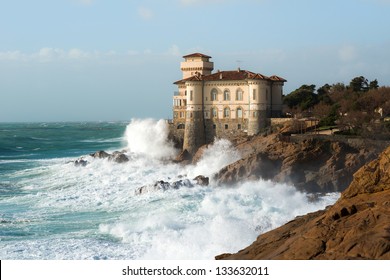 Boccale Castle In Tuscany Coast