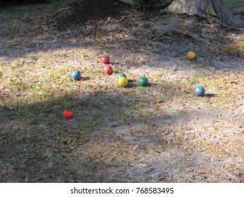 Bocce Ball Game