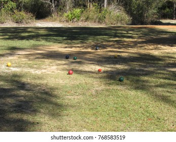 Bocce Ball Game